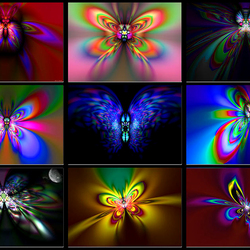 Пазл: Бабочки