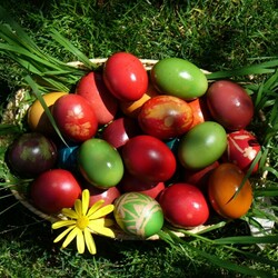 Пазл: Пасхальные яйца