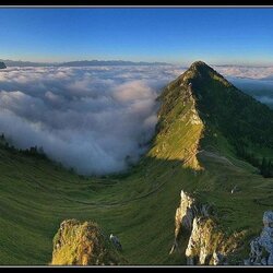 Пазл: Облачное одеяло