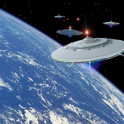 Пазл: Летающие тарелки