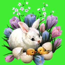 Пазл: Пасхальный кролик
