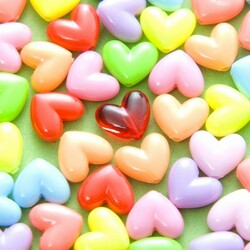 Пазл: Сердечки