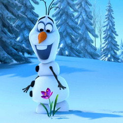 Пазл: Снеговик Олаф