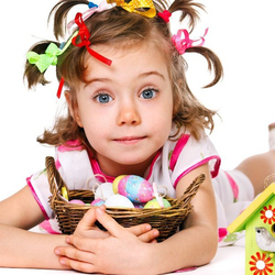 Пазл: Девочка с корзинкой