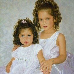Пазл: Две малышки