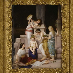 Пазл: Живопись на фарфоре