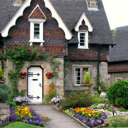 Пазл: Дома старой Англии