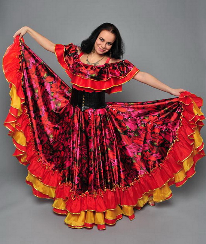 Цветок цыганская юбка фото и описание