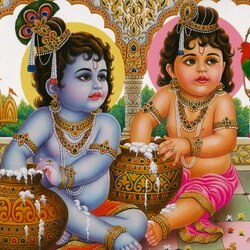 Пазл: Кришна и Баларама