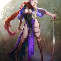 Пазл: Эльфийка