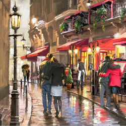 Пазл: Улица влюбленных