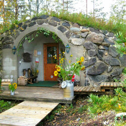 Пазл: Необычный домик