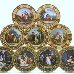 Пазл: Живопись на фарфоре