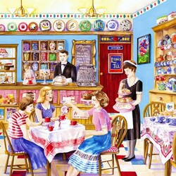 Пазл: Полуденный чай