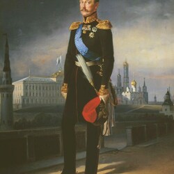 Пазл: Портрет императора Николая I