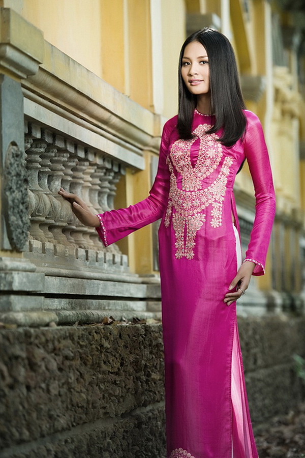 Вьетнамское платье