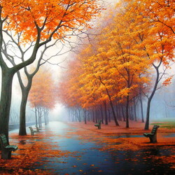 Пазл: Золотая осень