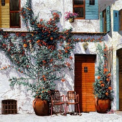 Пазл: Белый двор