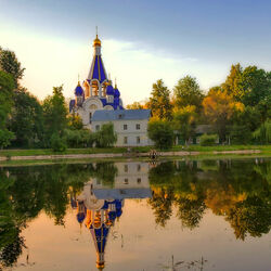 Пазл: Православный монастырь