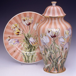 Пазл: Роспись на фарфоре