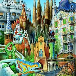 Пазл: Барселона