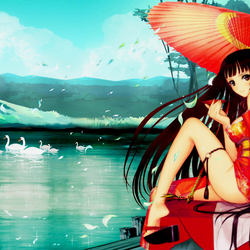 Пазл: У озера