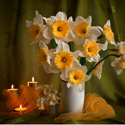 Пазл: Желтое сияние