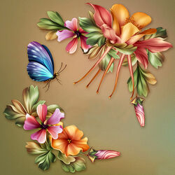 Пазл: Цветочное настроение