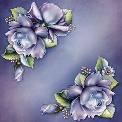 Пазл: Фарфоровые розы