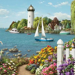 Пазл: По заливу 