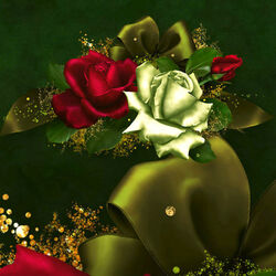 Пазл: Декабрьские розы