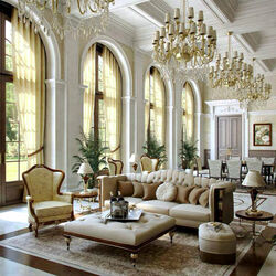 Пазл: Интерьер в белом