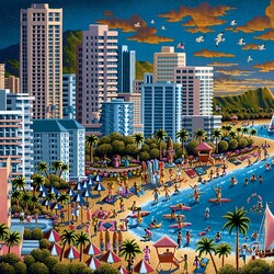 Пазл: Вайкики