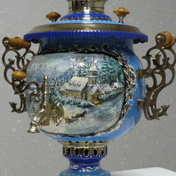 Пазл: Расписной самовар