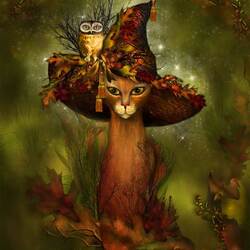 Пазл: Шляпа ведьмы