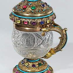 Пазл: Хрусталь из серебром