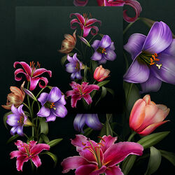 Пазл: Летние цветы