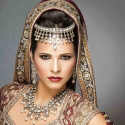 Пазл: Индийская девушка