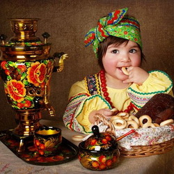 Пазл: Русское чаепитие