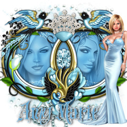 Пазл: Голубая красота 