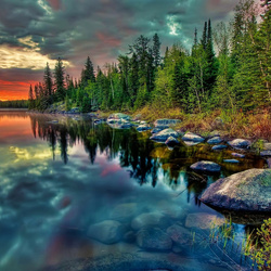 Пазл: Под хмурым небом