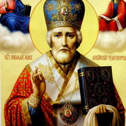 Пазл: Икона Николай Чудотворец
