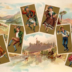 Пазл: Старинные карточки