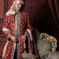 Пазл: Мужчина в индийском костюме