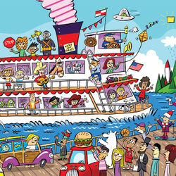 Пазл: Чудный паром