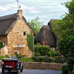 Пазл: Очарование старинных улиц. Англия