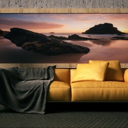 Пазл: Желтый диван