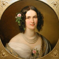Пазл: Портрет Марии Кински,княгини Лихтенштейна