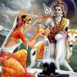 Пазл: Шива и Парвати