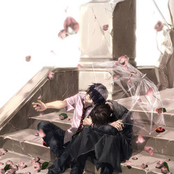 Пазл: Под зонтом